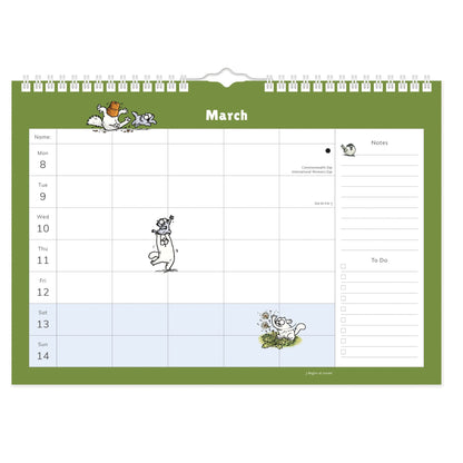 Simon's Cat family organiser 2027