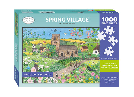Spring village 1000 piece jigsaw