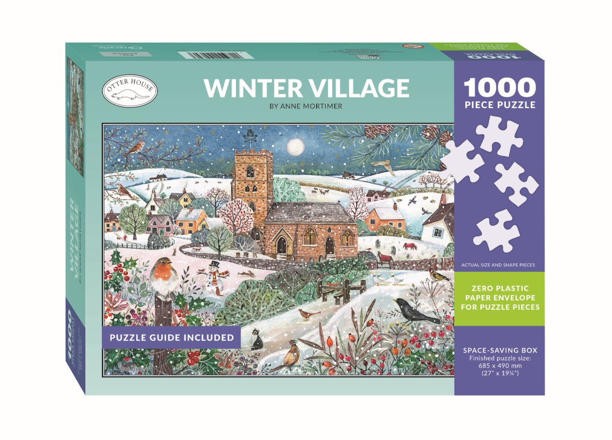 Winter village 1000 piece jigsaw
