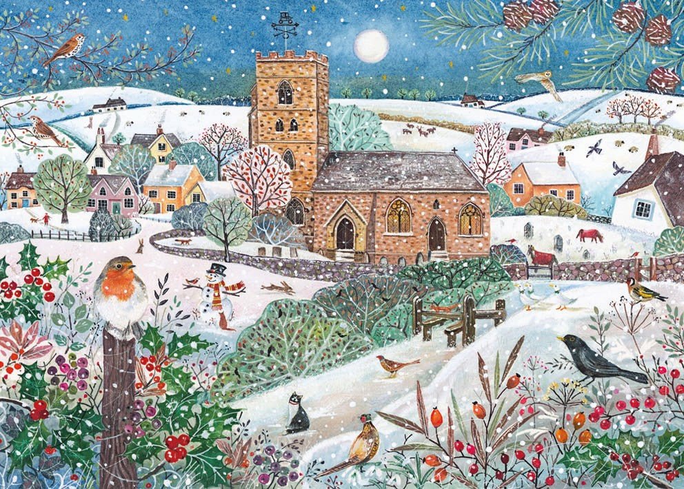 Winter village 1000 piece jigsaw