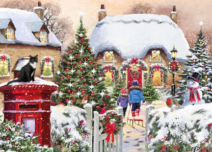 Holly cottage 1000 piece jigsaw