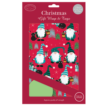 Gonks and friends wrap and tags