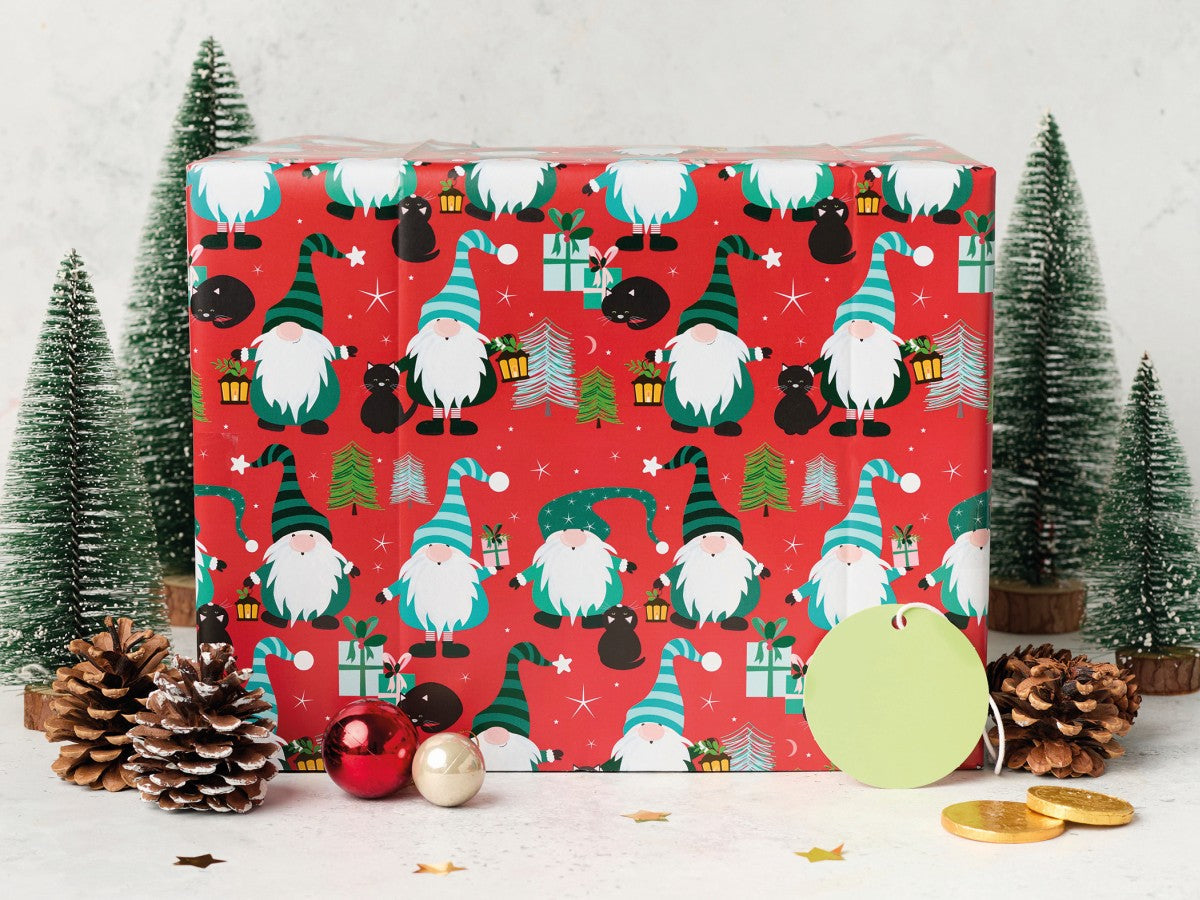 Gonks and friends wrap and tags