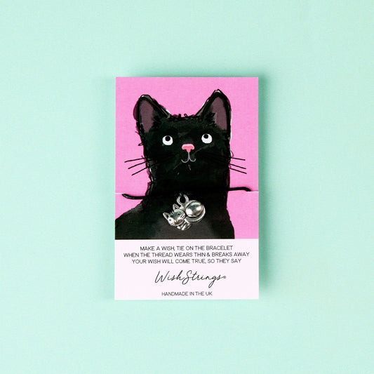 Cute cat wish string