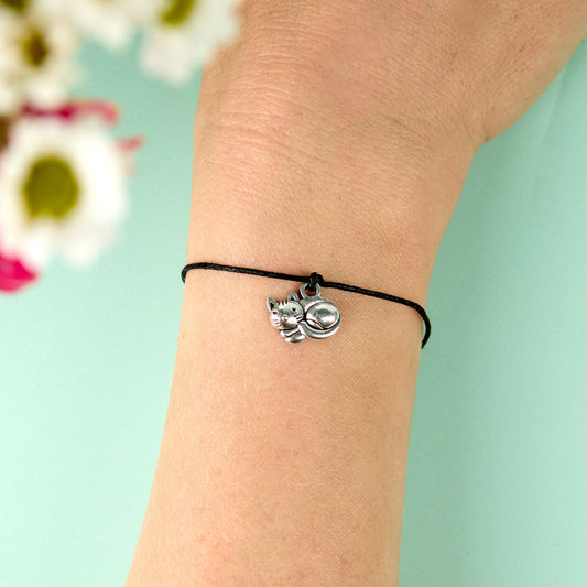 Cute cat wish string