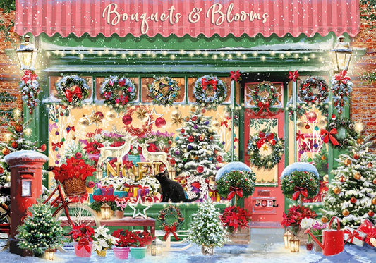Christmas florist 500-piece jigsaw
