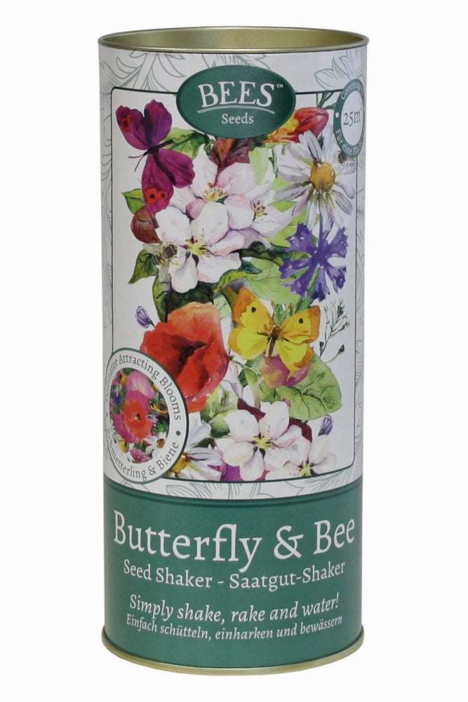 Bees seed shaker butterfly & bee