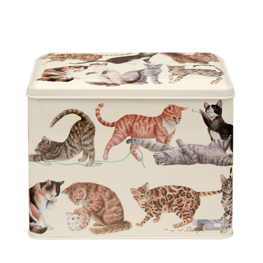 Emma Bridgewater cats caddy tin