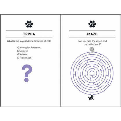 The cat lover's puzzle book