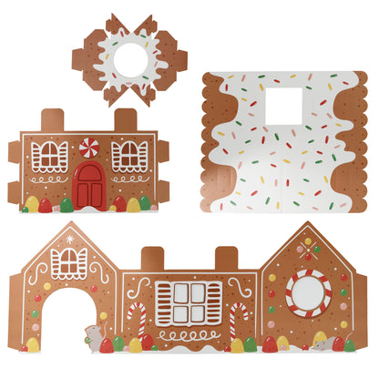 Gingerbread house cat den