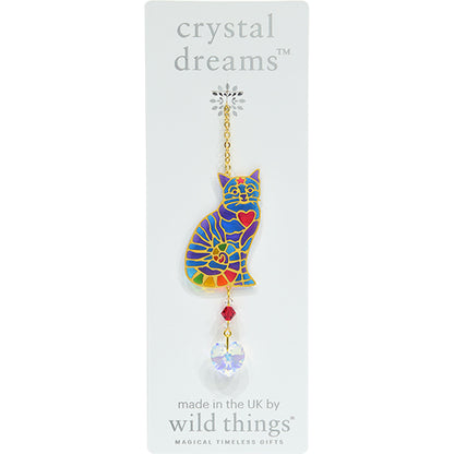 Crystal dreams rainbow cat