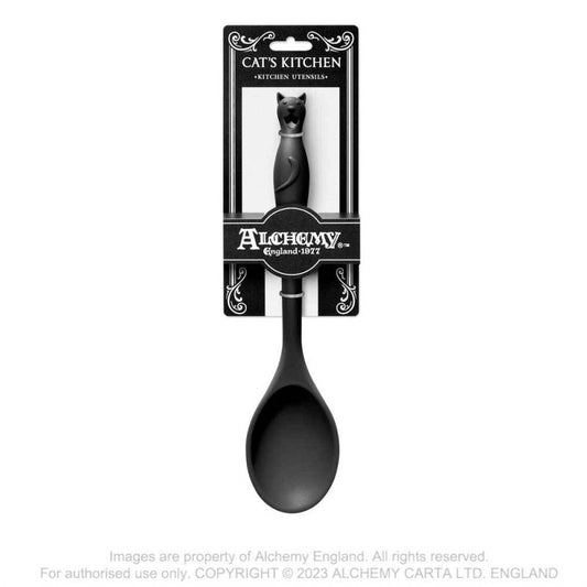 Black cat spoon