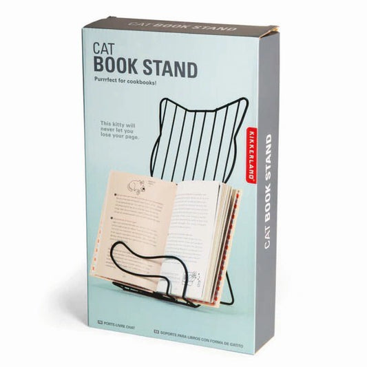 Cat book stand