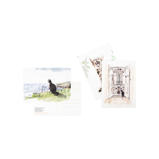 For the love of cats postcards