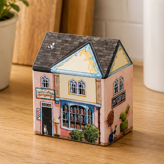 Cottage fudge tin
