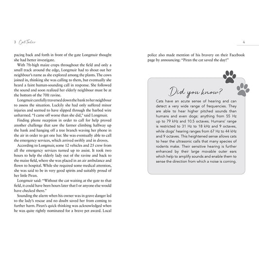 Cat tales book