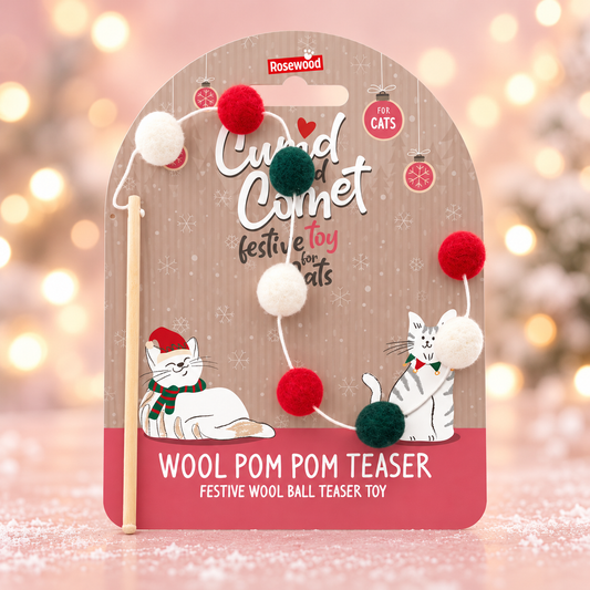 Wool pom pom teaser