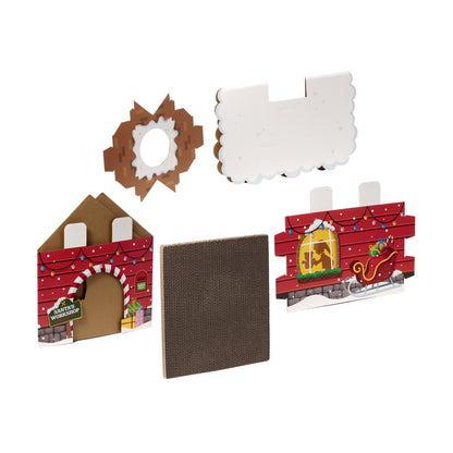 Santa's workshop cat playhouse