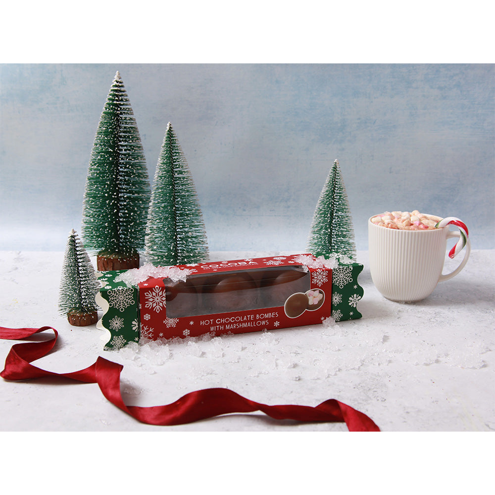 Hot chocolate bombe trio