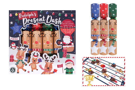 Rudolph's present dash crackers