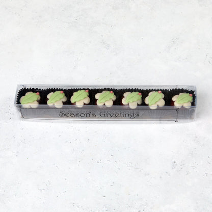 Marzipan Christmas puddings