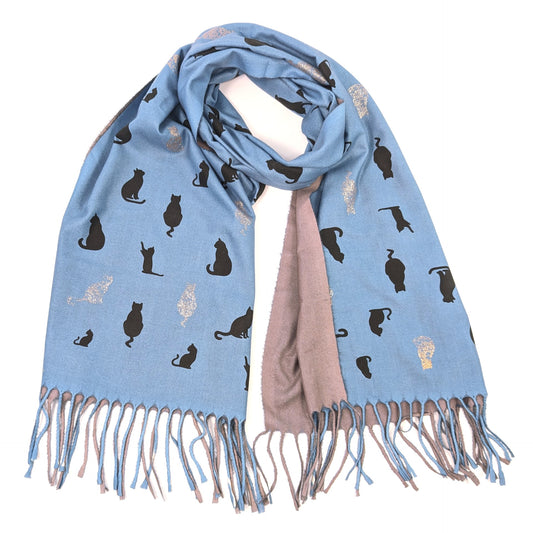 Glitter cat pashmina