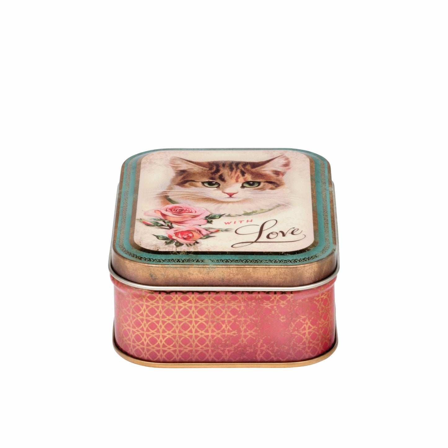 With love kitten sweet tin