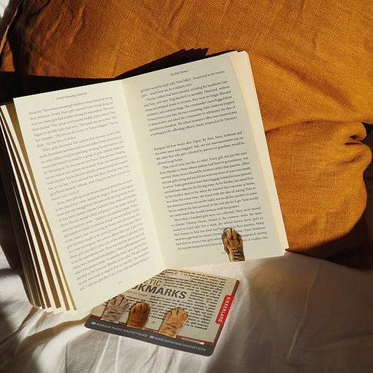 Cat paw bookmarks