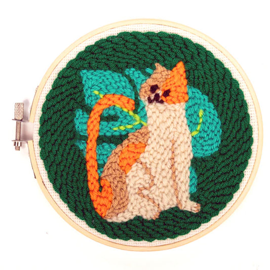Cat needle punch kit