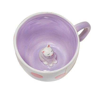 Cat surprise mug