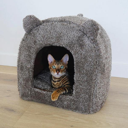 Teddy bear cat bed