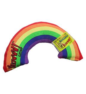 Rainbow Yeowww cat toy