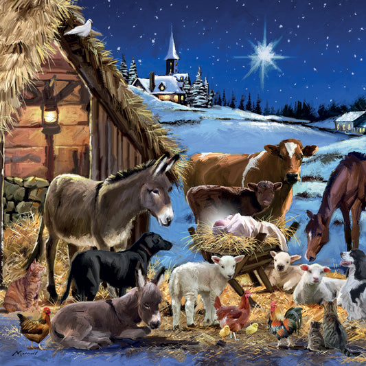 Nativity scene 10 cards