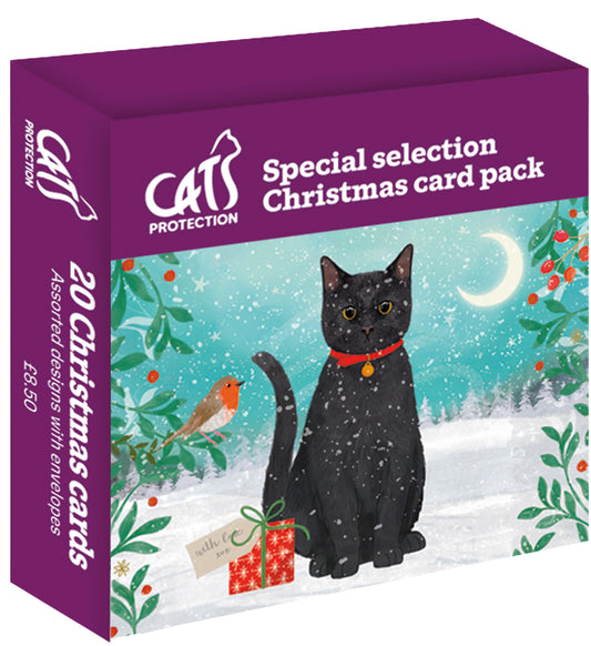 Cats Protection special selection pack 20 cards