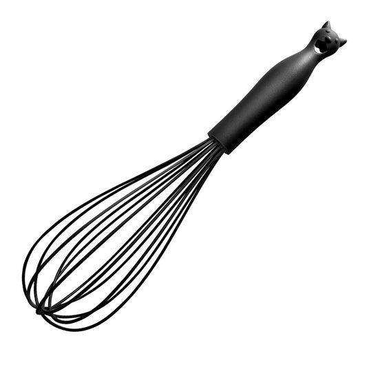 Black cat whisk