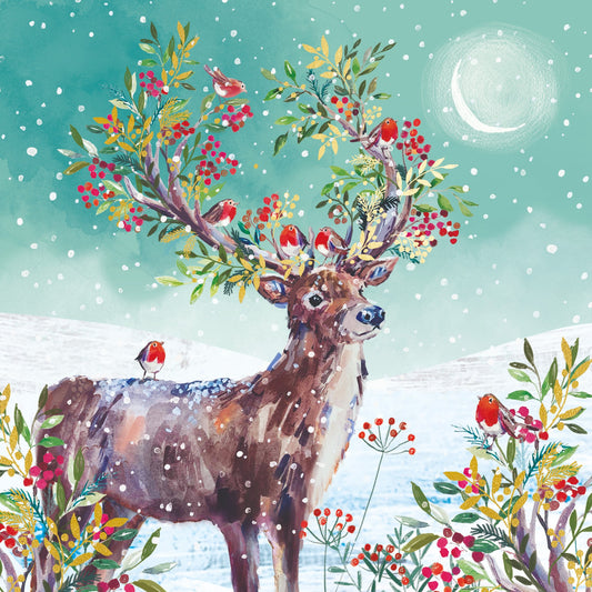 Christmas stag 10 cards