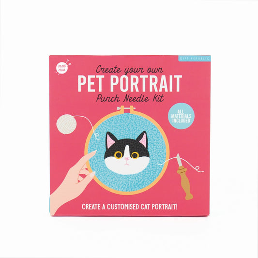 Cat punch needle kit