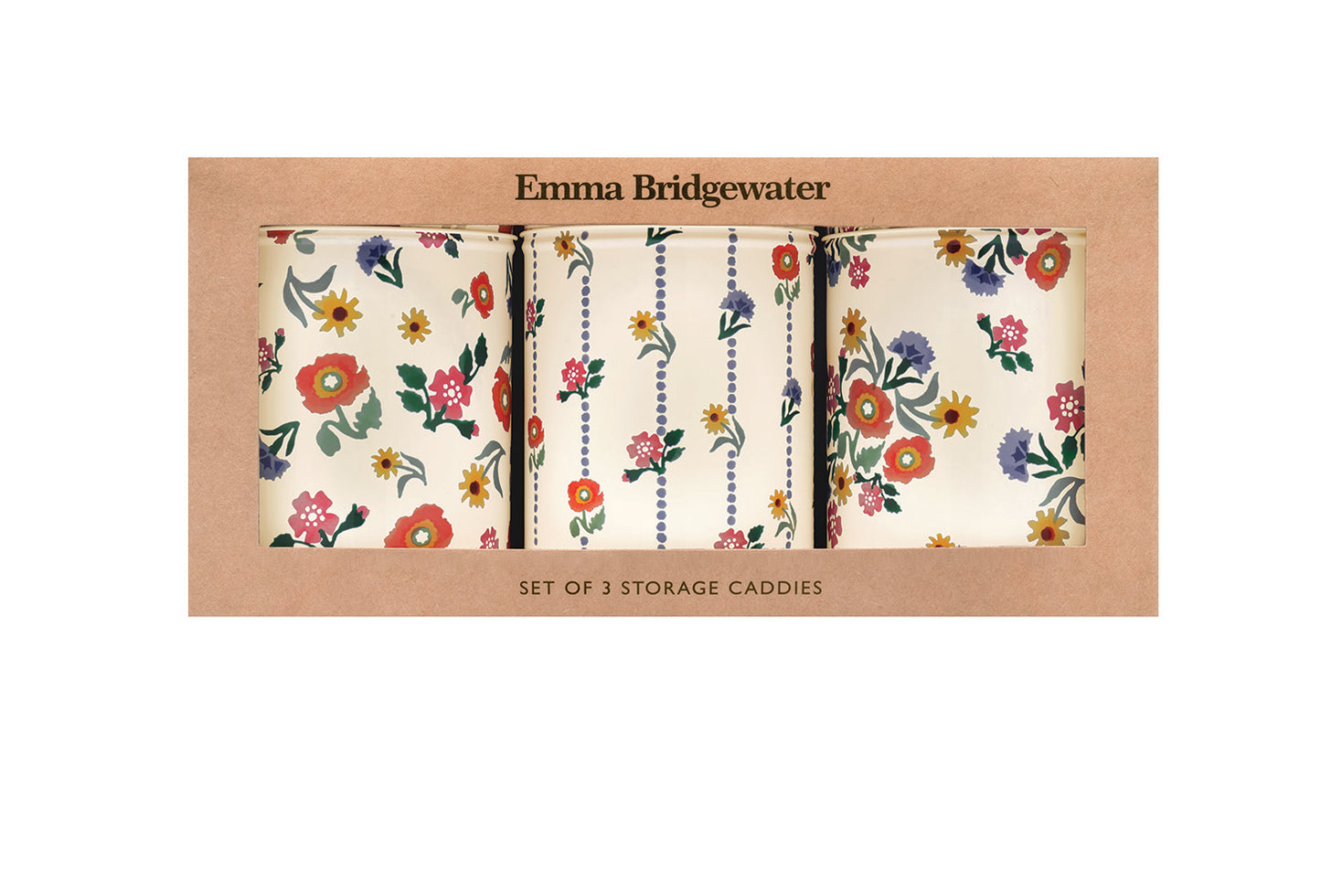 Emma Bridgewater poppies caddy set (3)
