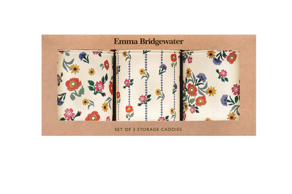 Emma Bridgewater poppies caddy set (3)
