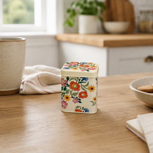 Emma Bridgewater poppies caddy with fudge