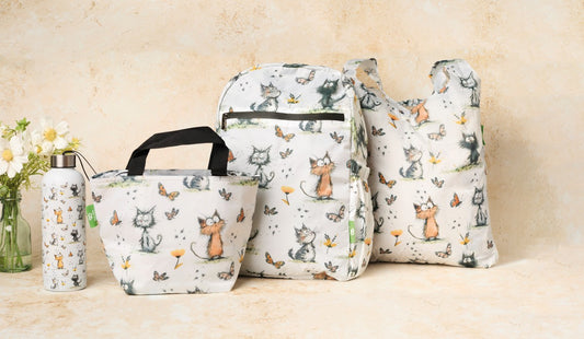 Cute cat insulated bottle