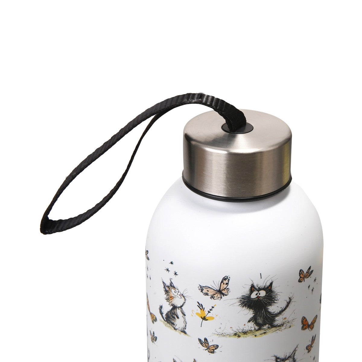 Cute cat insulated bottle