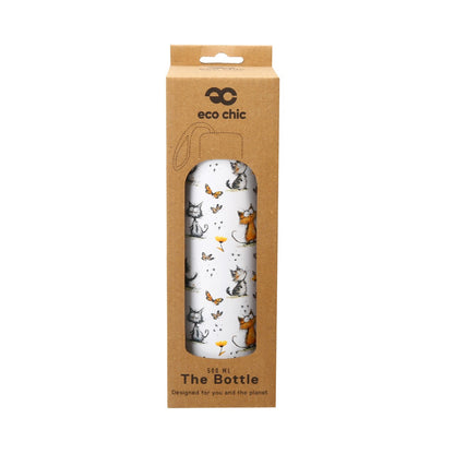 Cute cat insulated bottle