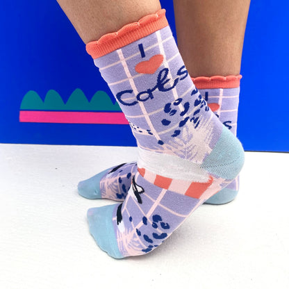 Catnap bamboo socks