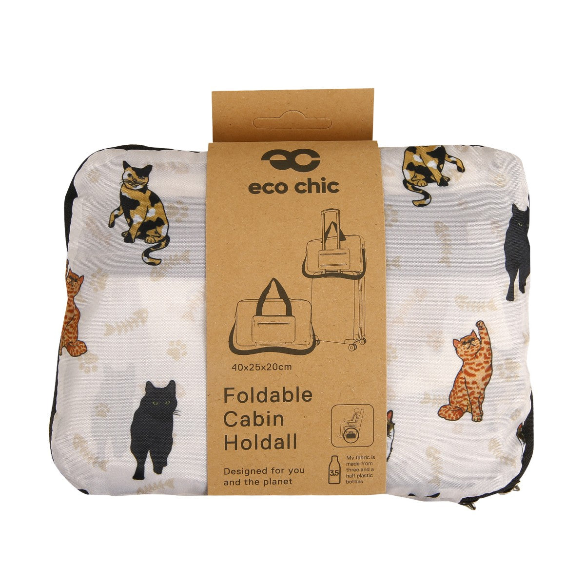 Cute cat cabin holdall