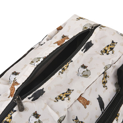 Cute cat cabin holdall