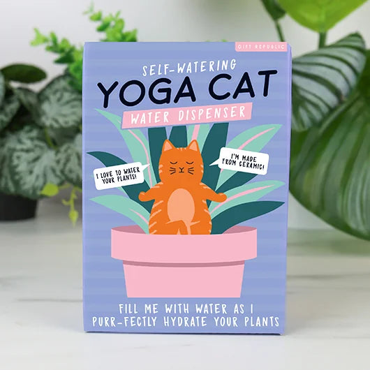 Yoga cat water dispenser
