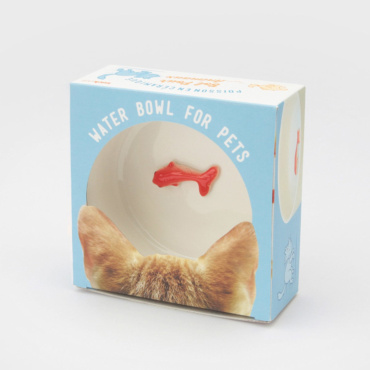 Goldfish cat bowl