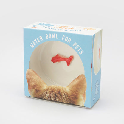 Goldfish cat bowl