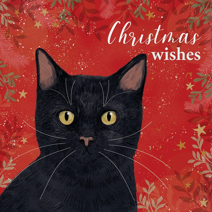 Christmas wishes kitty 10 cards